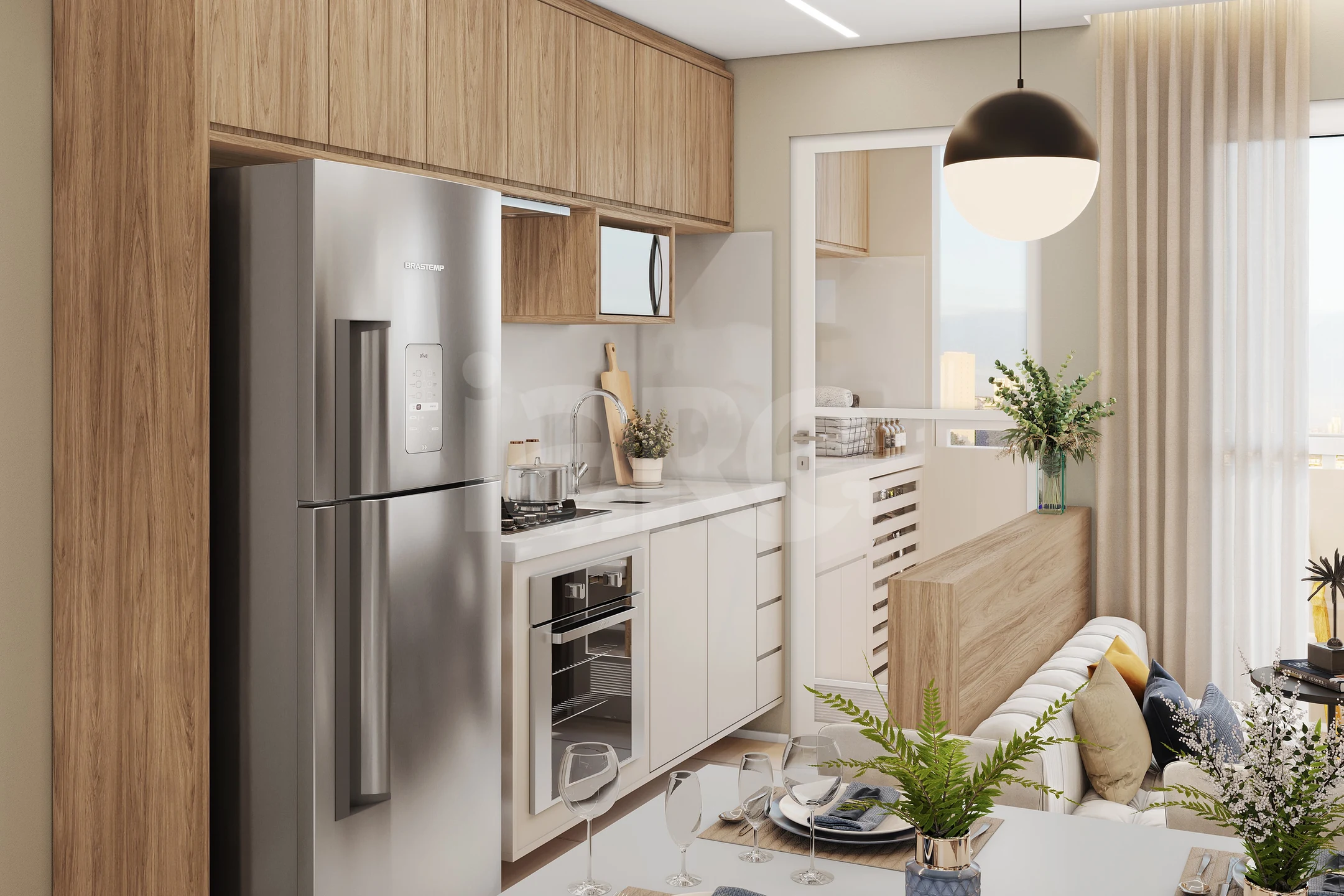 Sinfonia Santo Amaro - Apartamento com 41,73 m², em Santo Amaro — foto 3