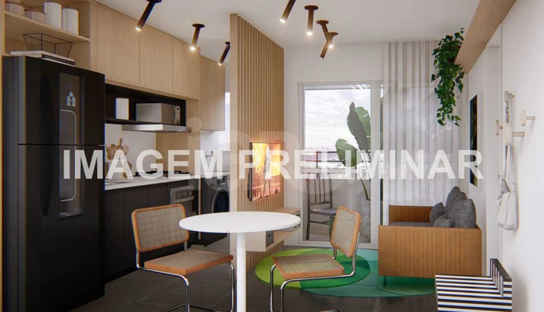 Max Pauliceia - Apartamento com 32,67 m², em Vila Paulicéia — foto 2
