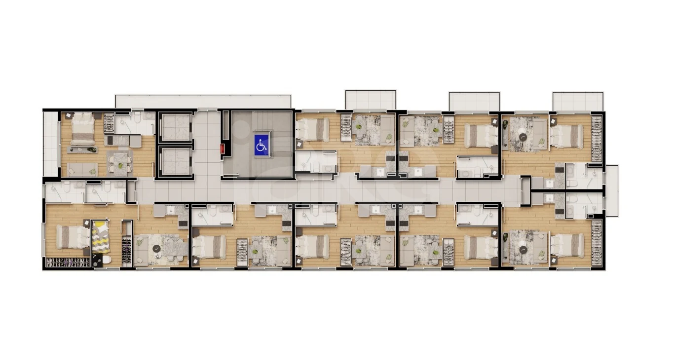 Planta — Pavimento 10