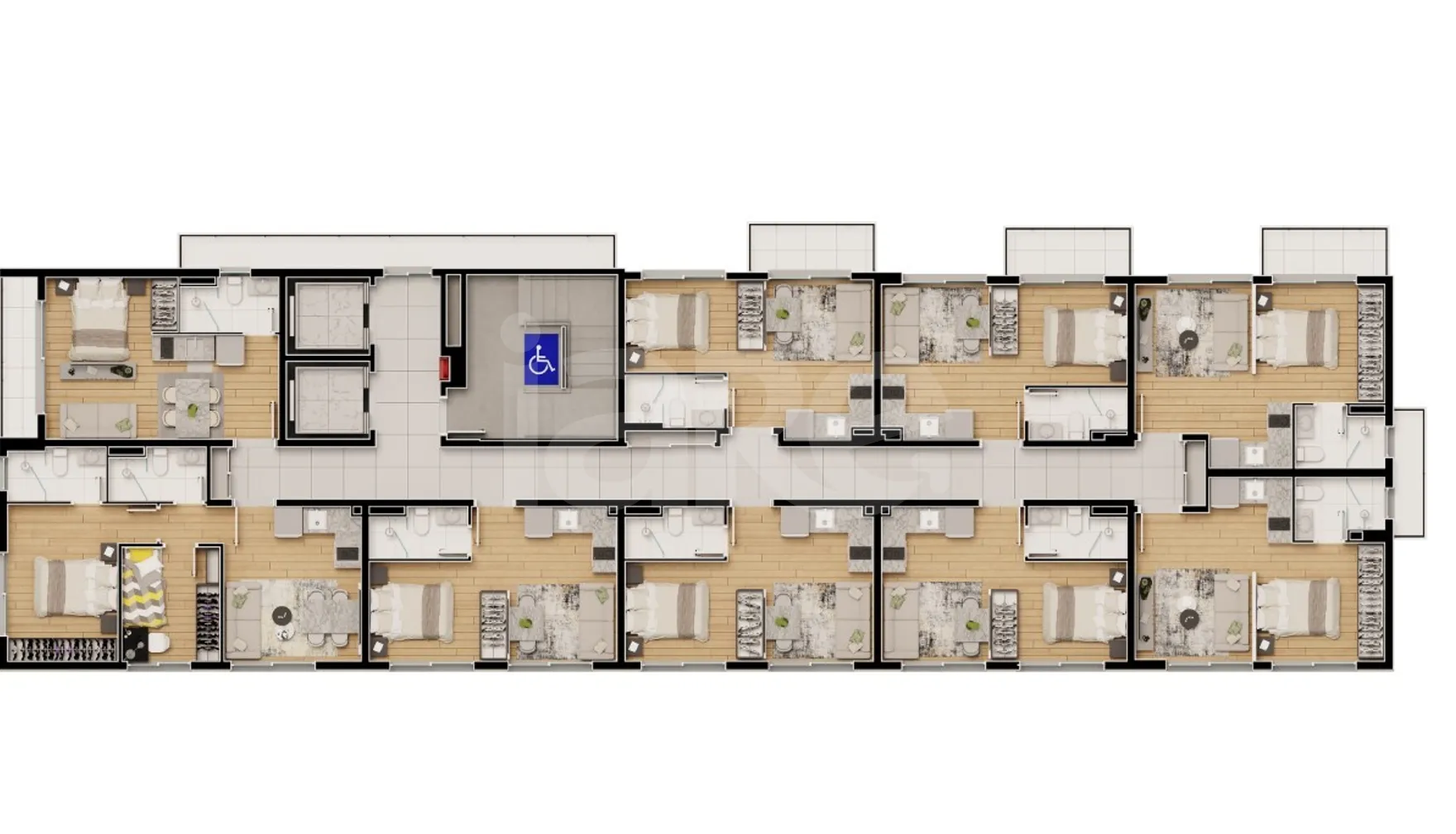Planta — Pavimento 10