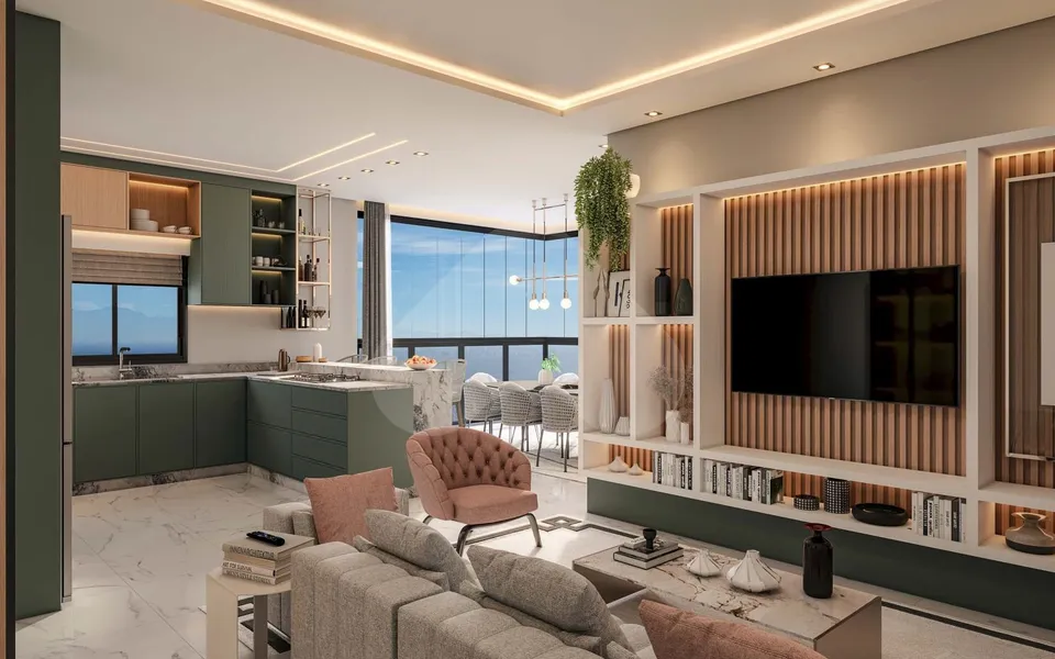 Mount Hérmon Home Club - Apartamento com 85,65 m², em Balneário Perequê — foto 30