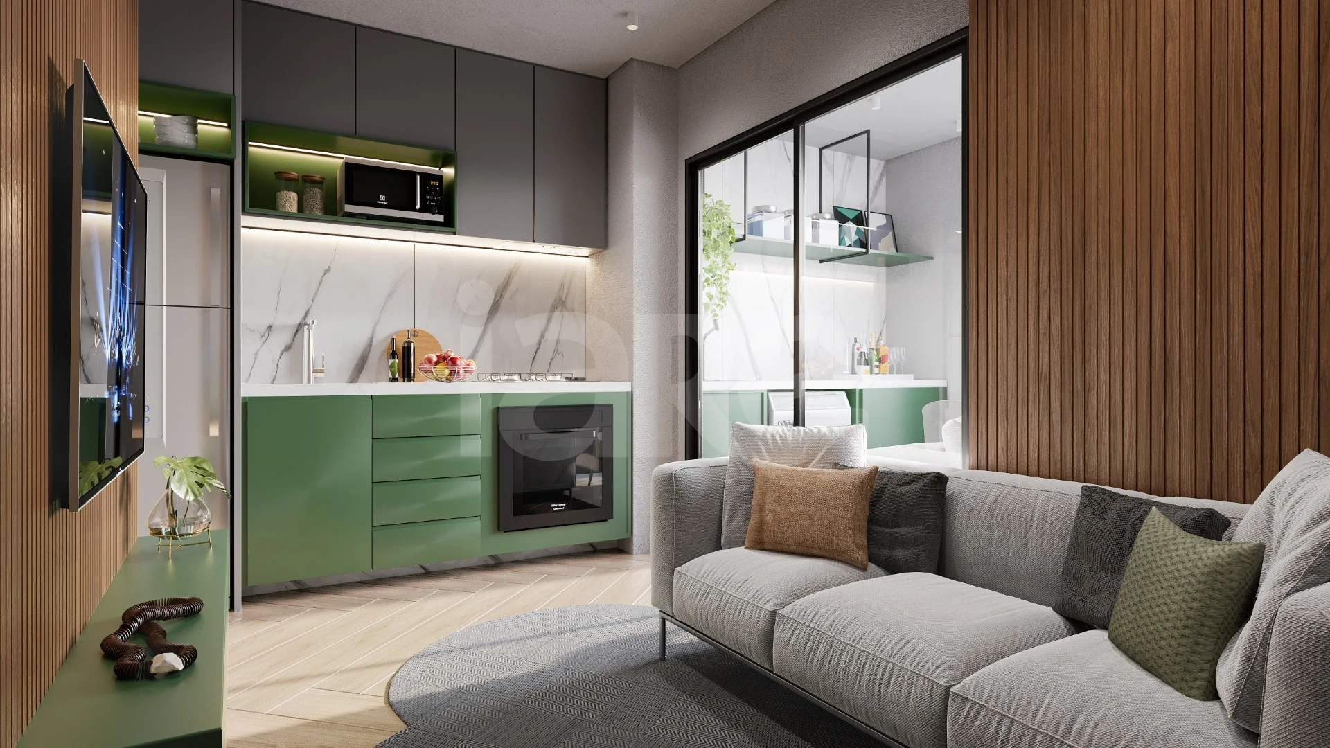 Maskan Vila Romana - Apartamento com 33,99 m², em Vila Romana — foto 3