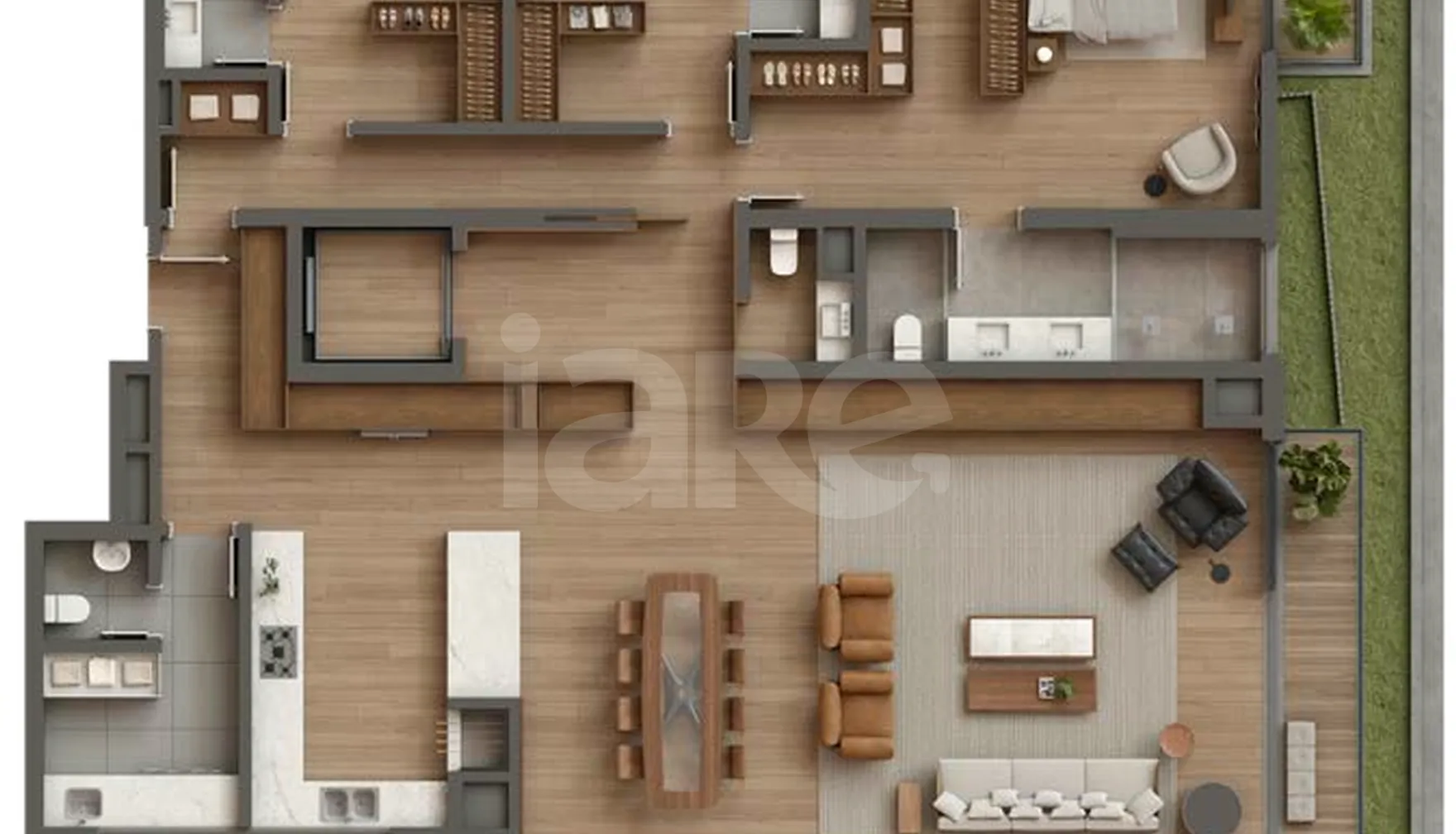 Planta — Garden 324,38 m²