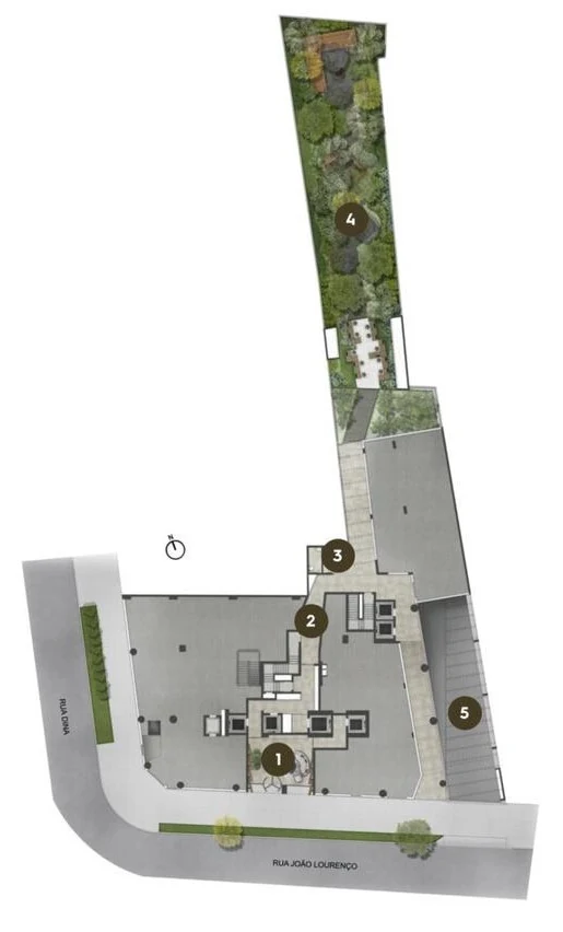 Planta — Pavimento térreo 2
