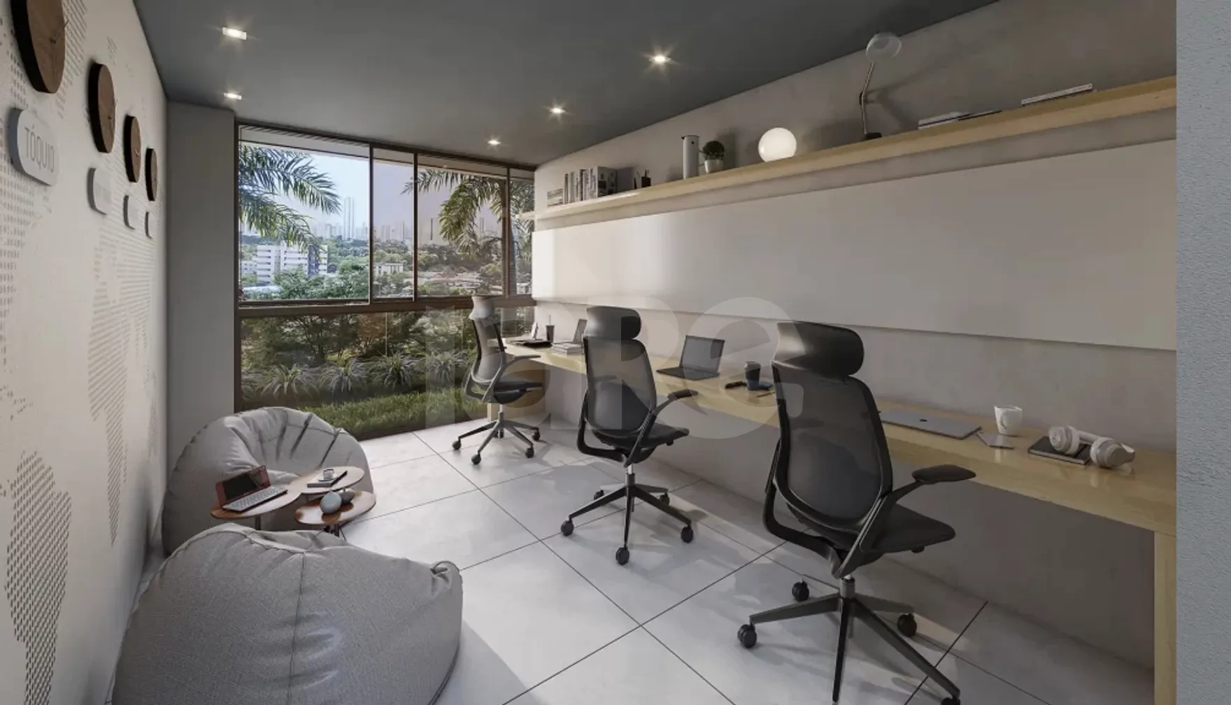 Praça dos Pinheiros - Apartamento com 55 m², em Rosarinho — foto 8