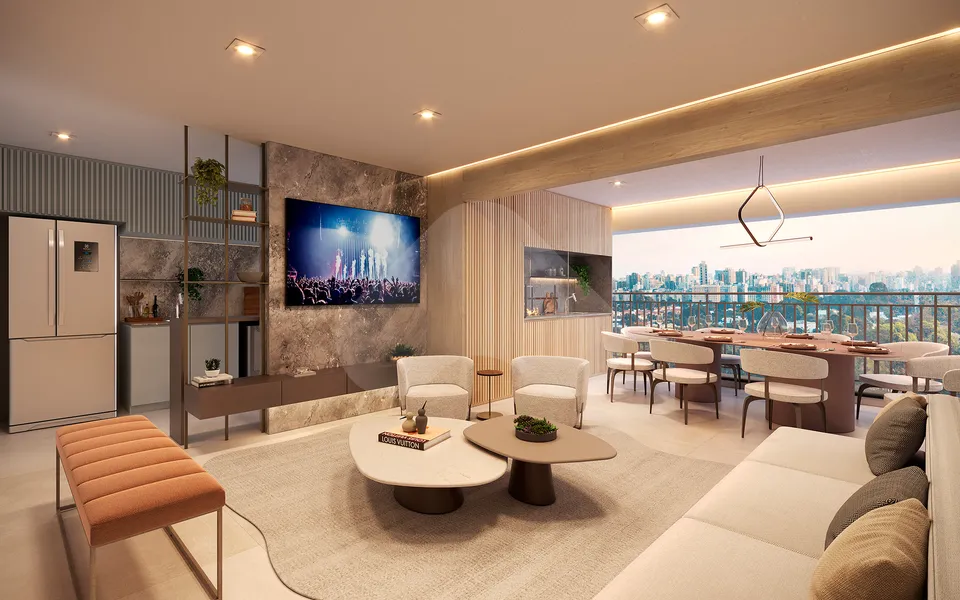 ML Brooklyn - Apartamento com 84,82 m², em Jardim das Acácias — foto 2