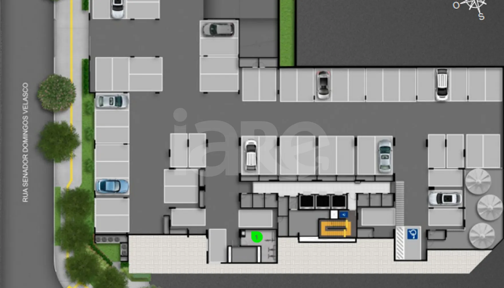 Planta — Pavimento subsolo