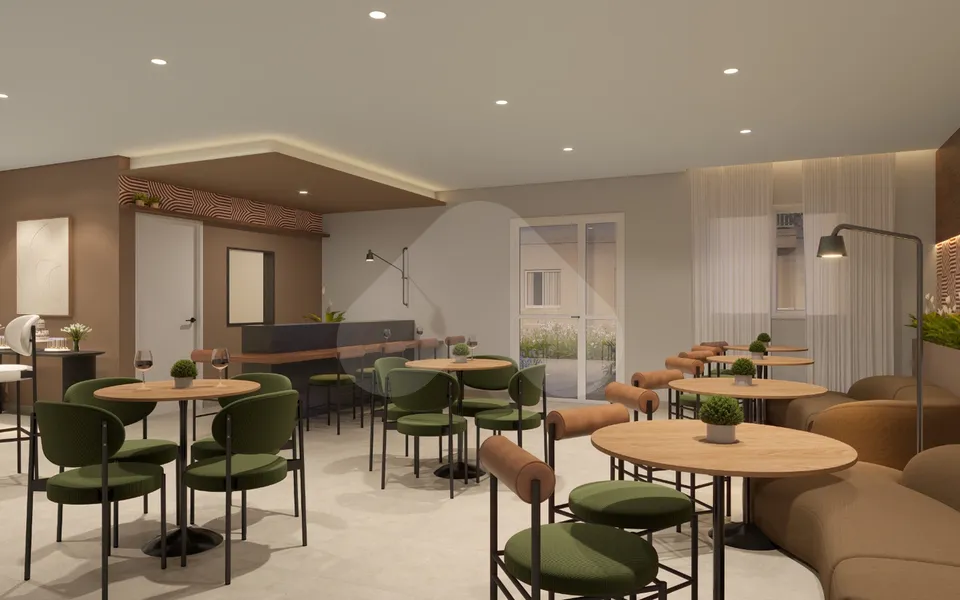 Nova Leopoldina Ramos - Apartamento com 35,8 m², em Ramos — foto 3