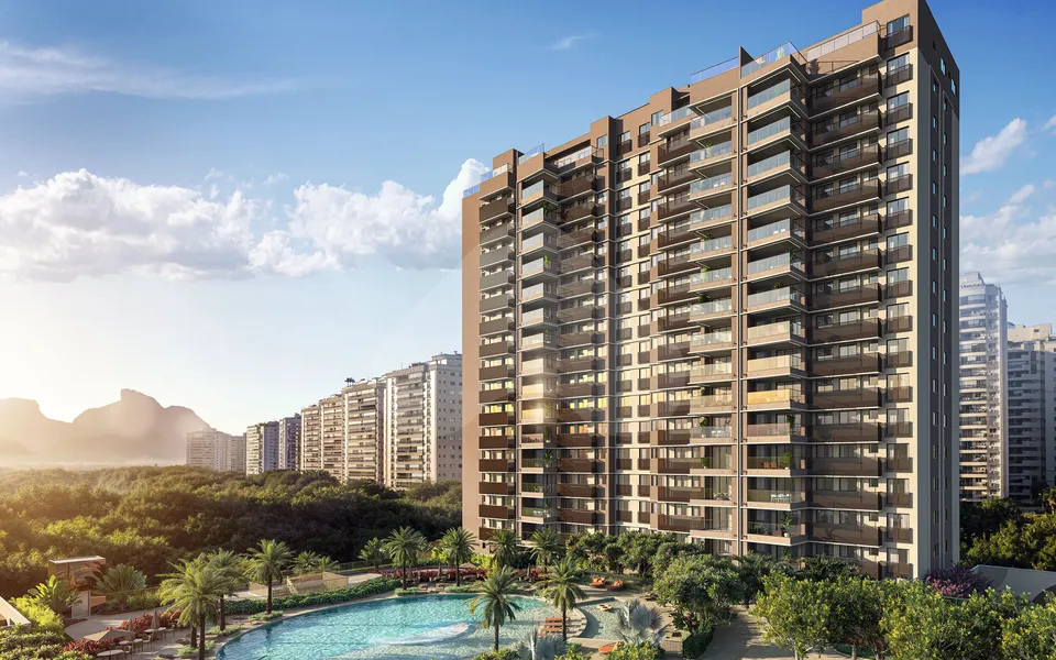 Endless Península by Edsa - Apartamento com 71,59 m², em Barra da Tijuca — foto 2