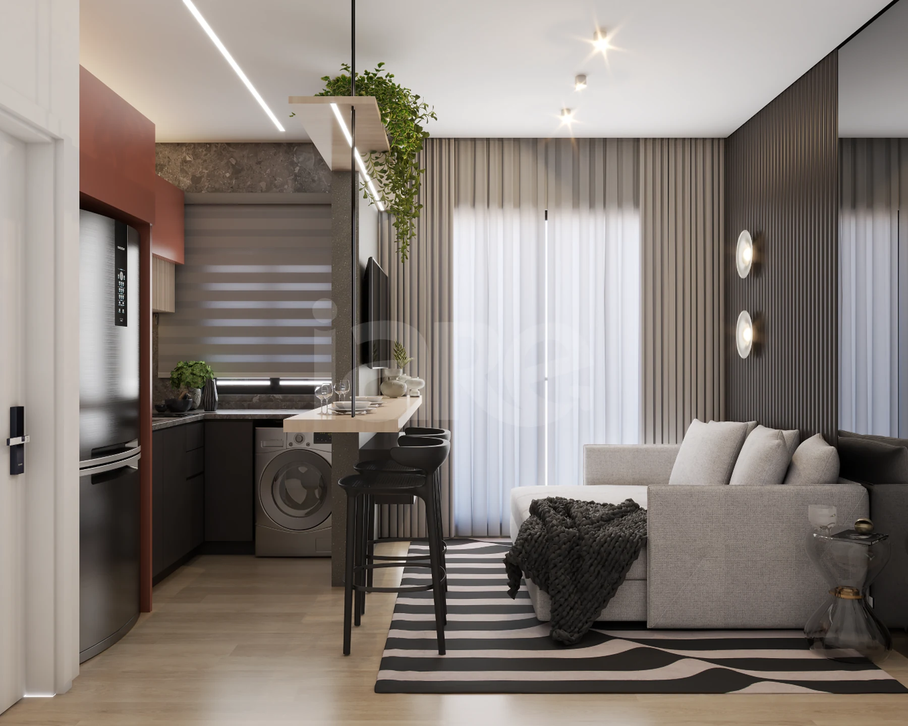 Loom Stay - Apartamento com 34,6 m², em Centro — foto 4