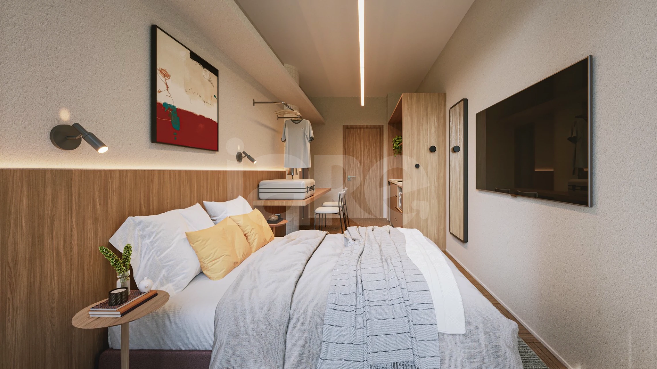 SP&VC Luz - Apartamento com 37,14 m², em Centro — foto 3