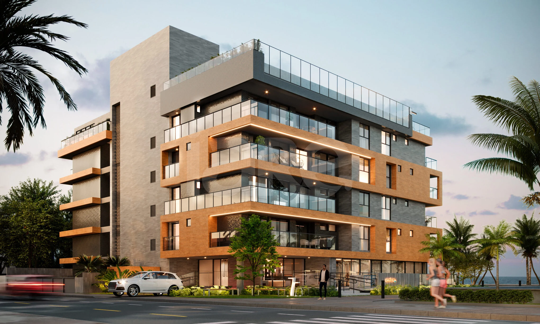 Costero - Apartamento com 77,73 m², em Intermares — foto 2