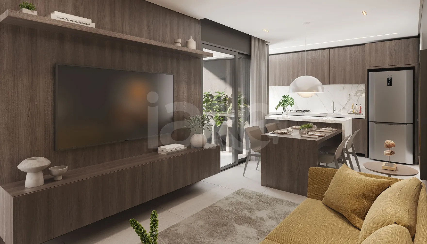 Montreal - Apartamento com 29,09 m², em Bacacheri — foto 2