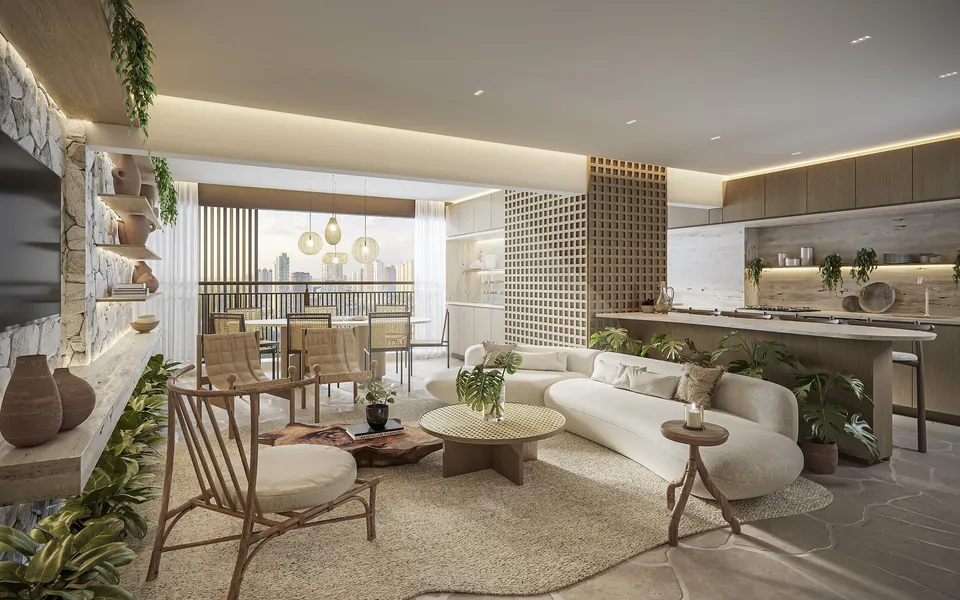 Essência Brasileira - Apartamento com 130,42 m², em Pinheiros — foto 4