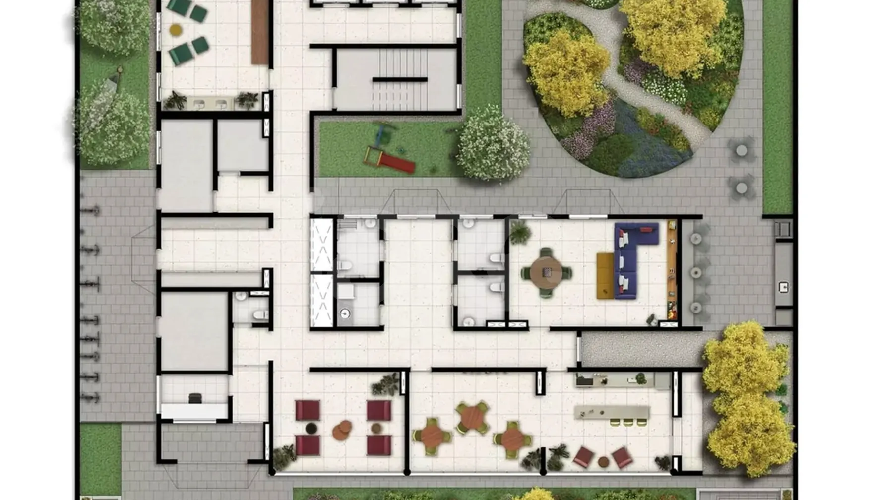 Planta — Pavimento térreo