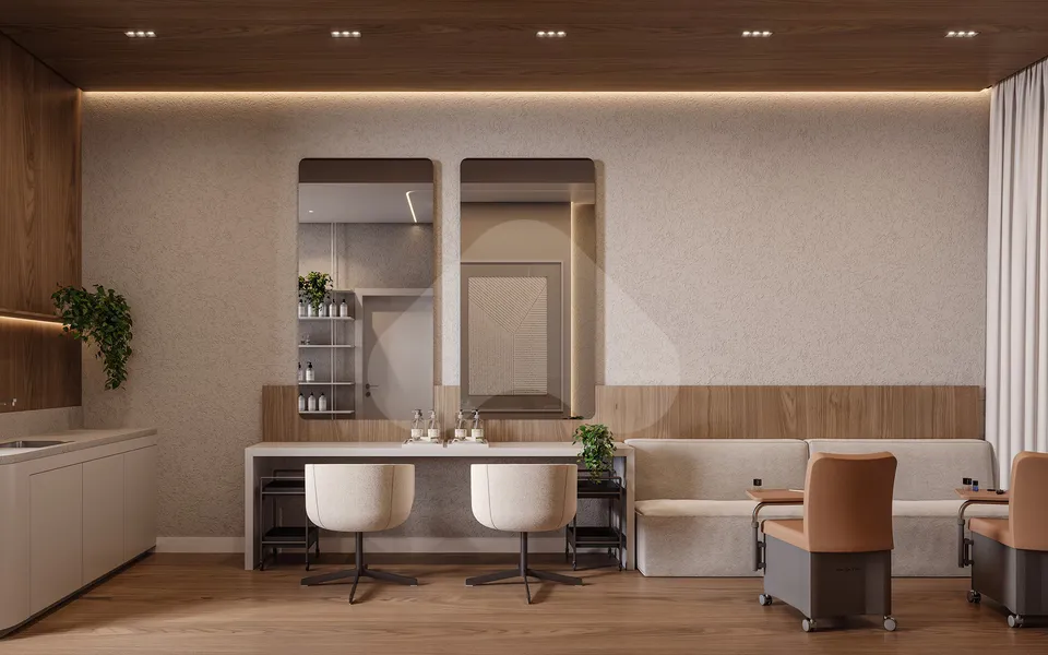 Átrio - Apartamento com 171,27 m², em Ecoville — foto 11