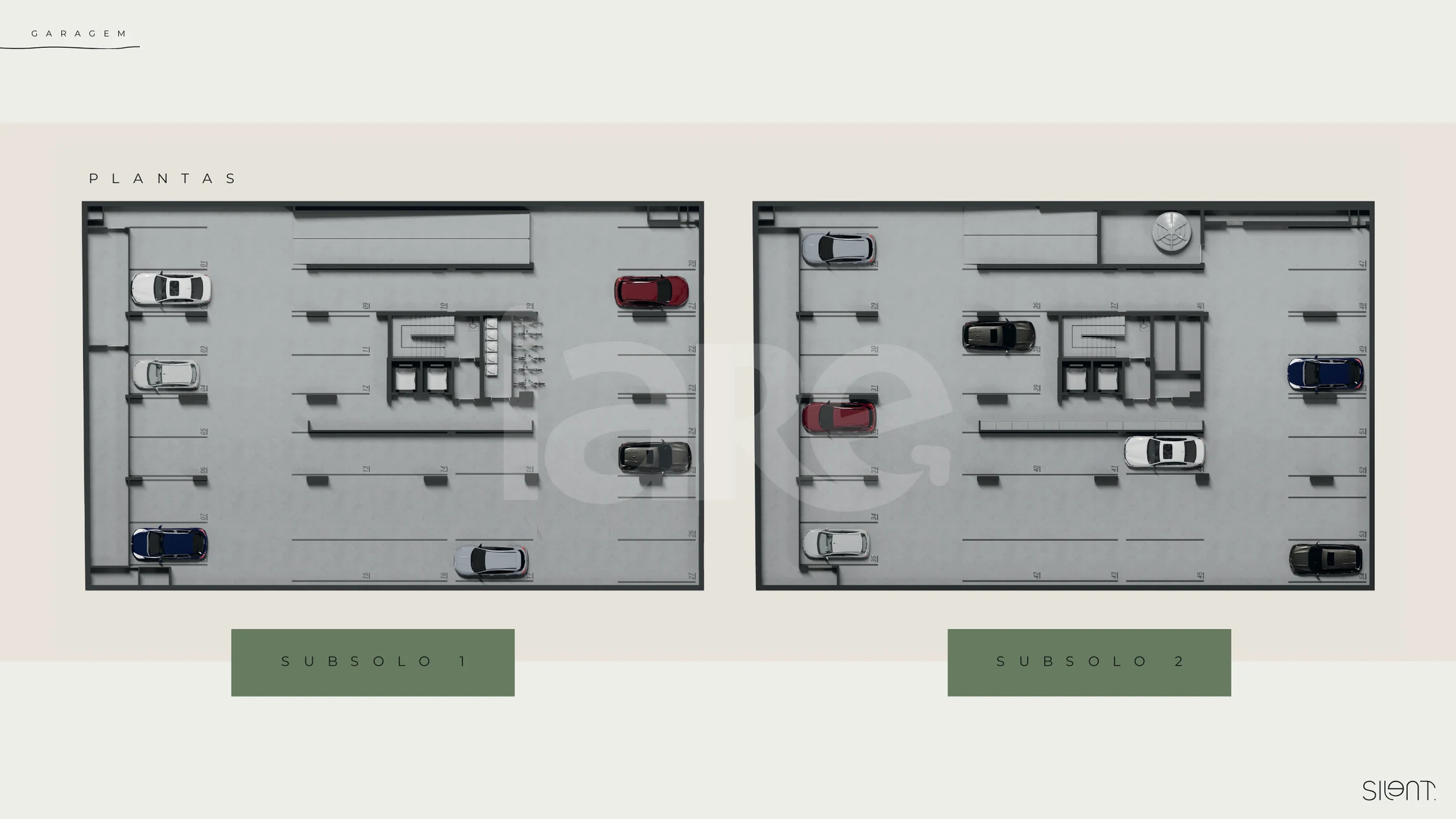 Planta — Pavimento subsolo