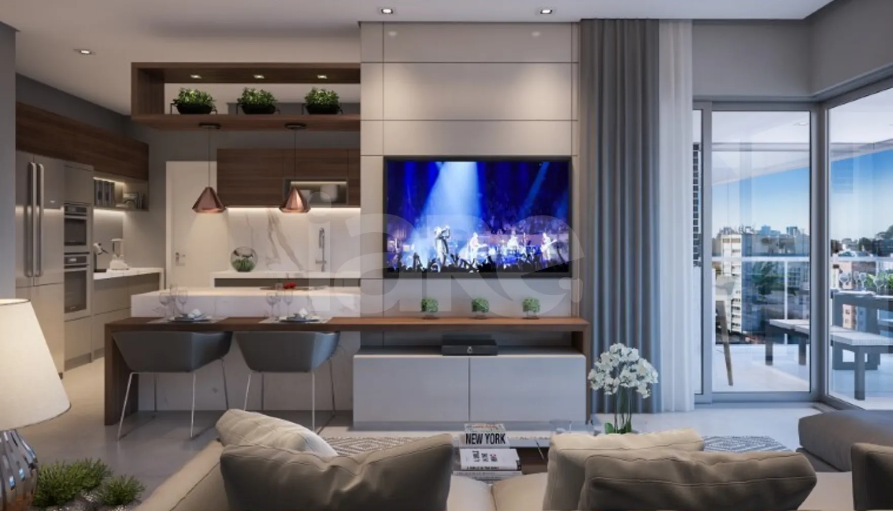 Aventus Residences - Apartamento com 154,73 m², em Bigorrilho — foto 4