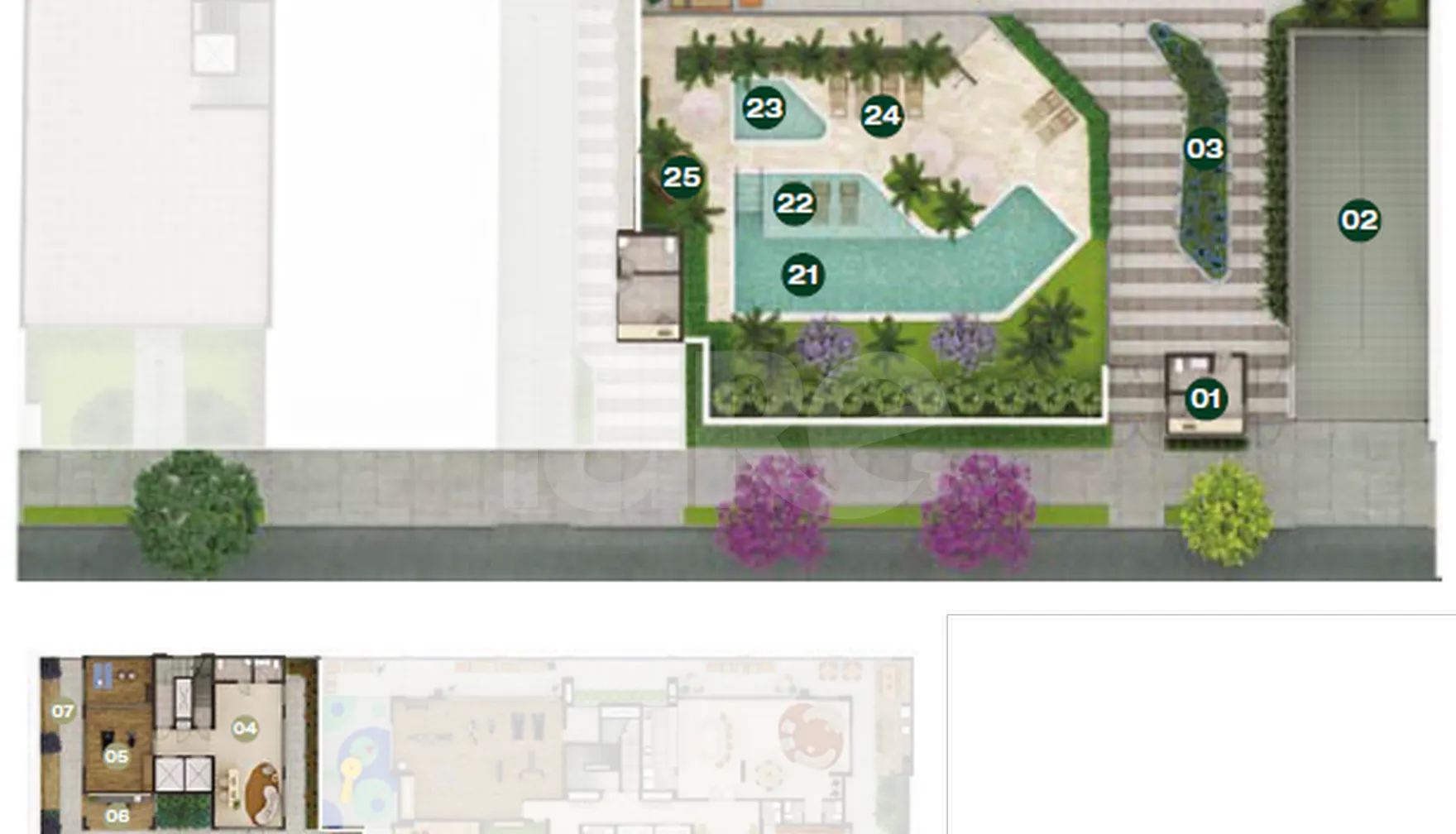 Planta — Pavimento lazer