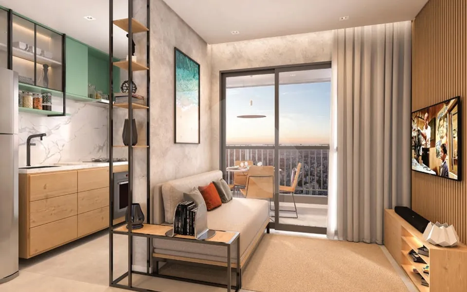 Bios Santo Amaro - Apartamento com 46,71 m², em Santo Amaro — foto 2