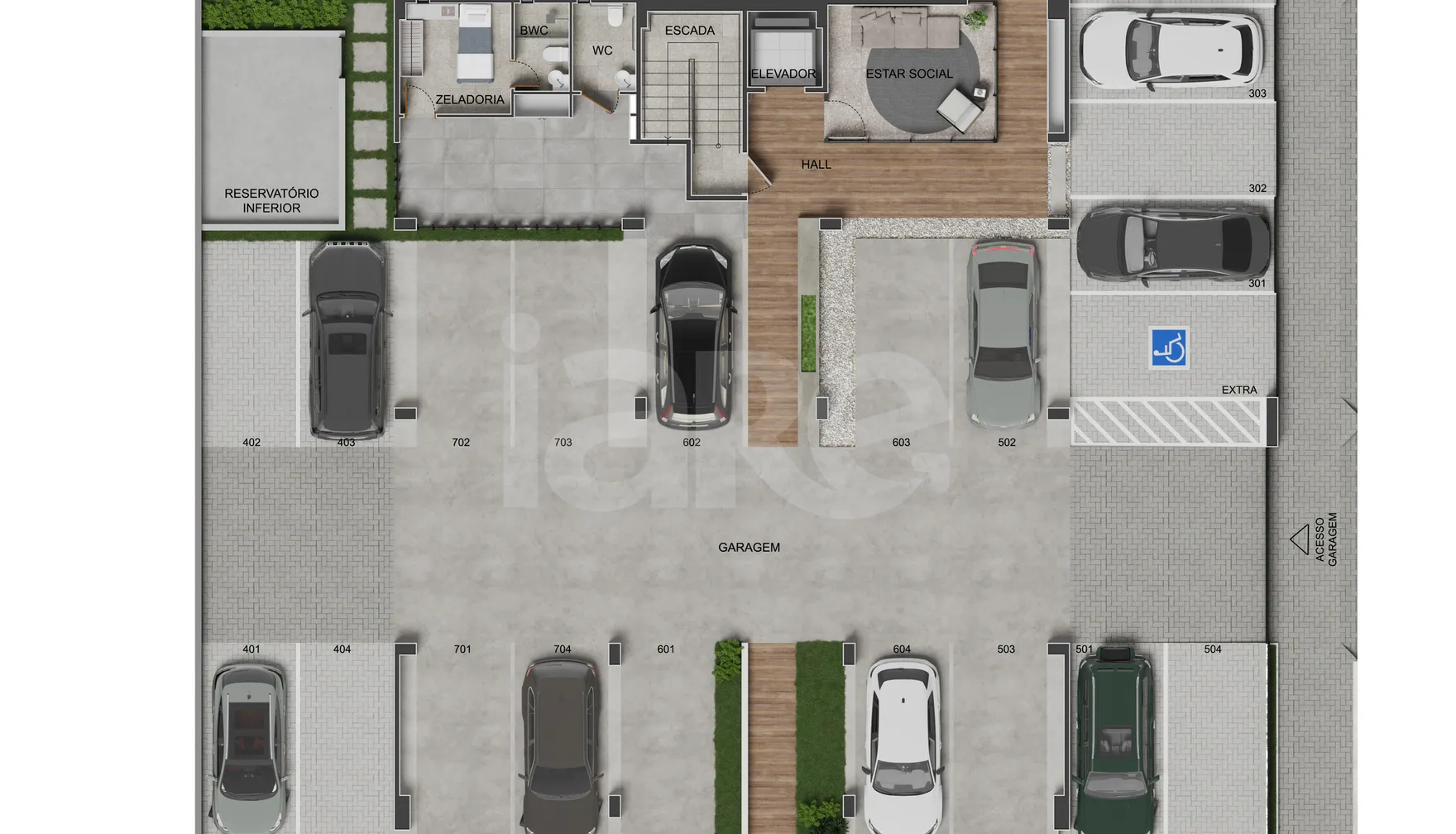 Planta — Pavimento térreo