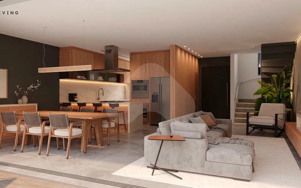Alameda Ecoville - Casa com 255,82 m², em Campo Comprido — foto 9