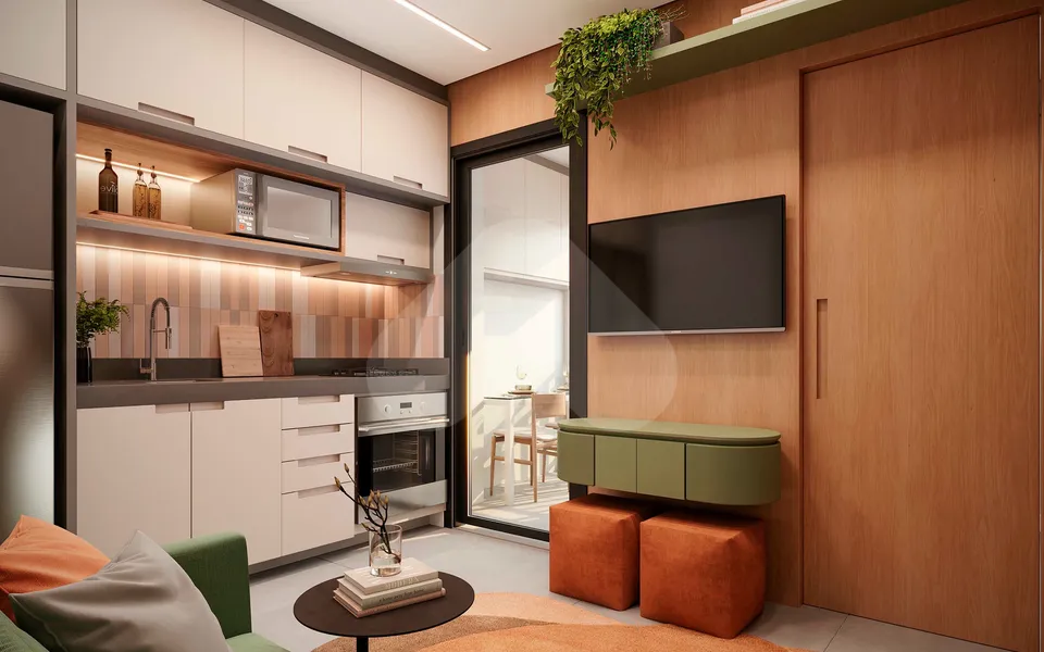 Maskan Perdizes - Studio com 24,67 m², em Perdizes — foto 3