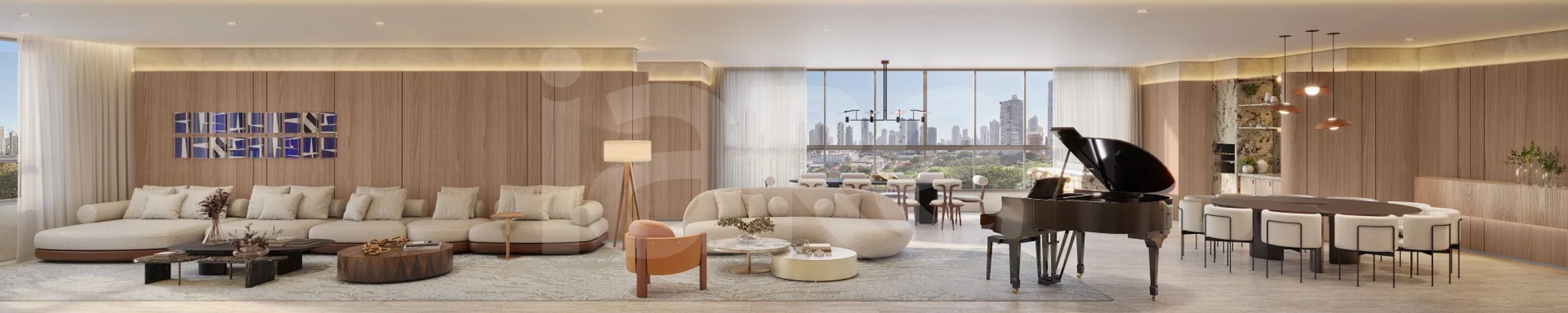 City Park Royal - Apartamento com 428,08 m², em Setor Bueno — foto 2