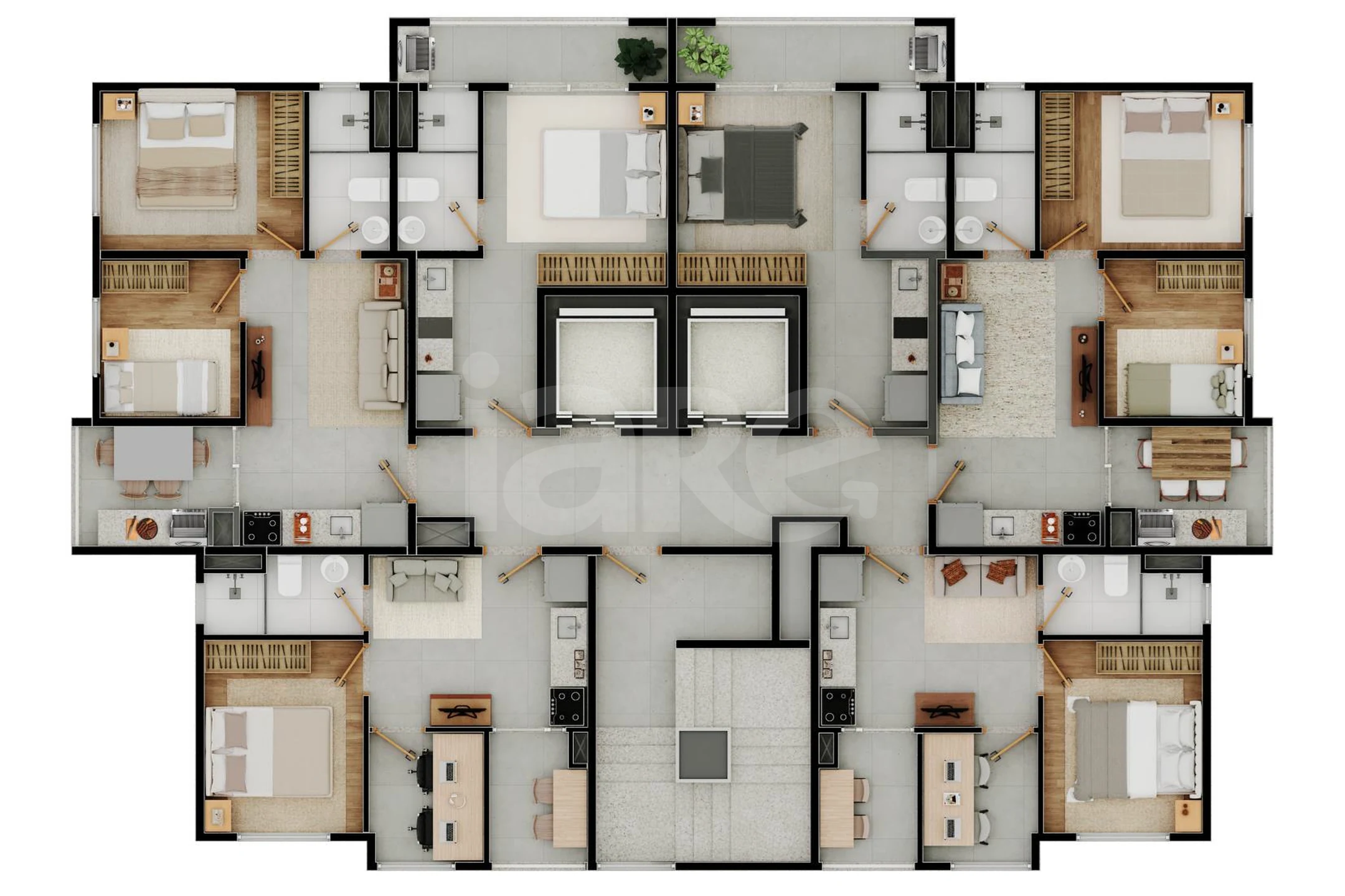 Planta — Pavimento 12