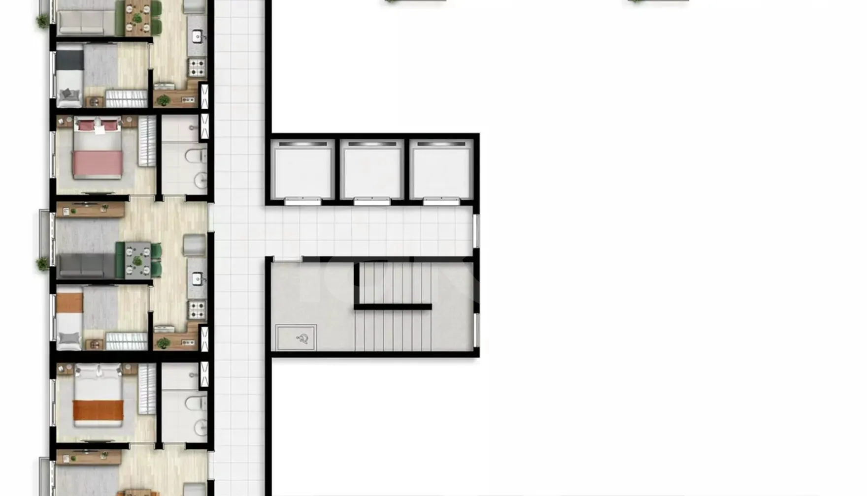 Planta — Pavimento 13