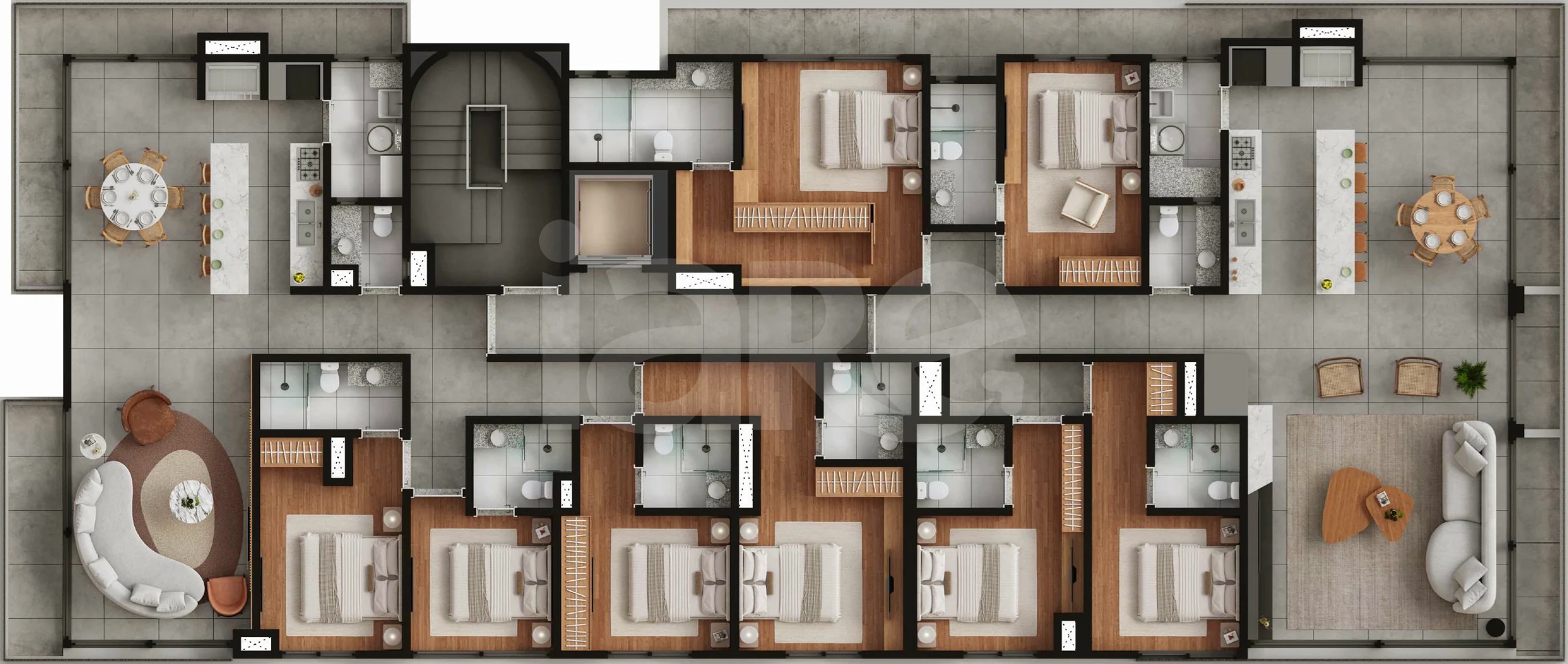 Planta — Pavimento 13