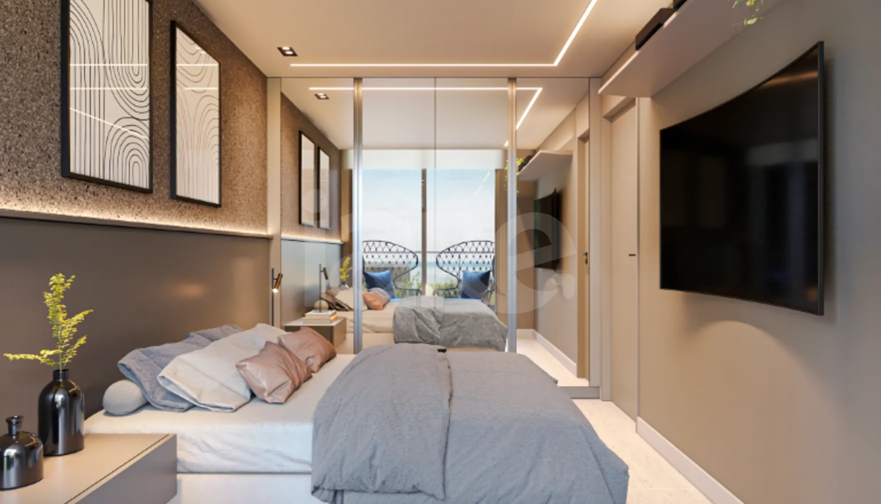 Soho - Studio com 25,62 m², em Tambaú — foto 4