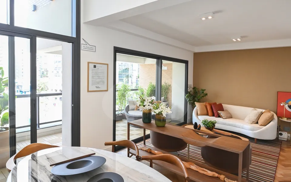 Vista Caconde - Apartamento com 127 m², em Jardim Paulista — foto 2