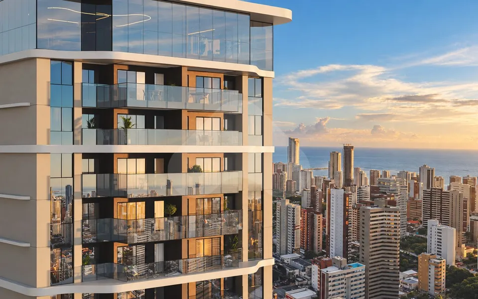 Beach Class Macedo - Apartamento com 41,3 m², em Aldeota — foto 3