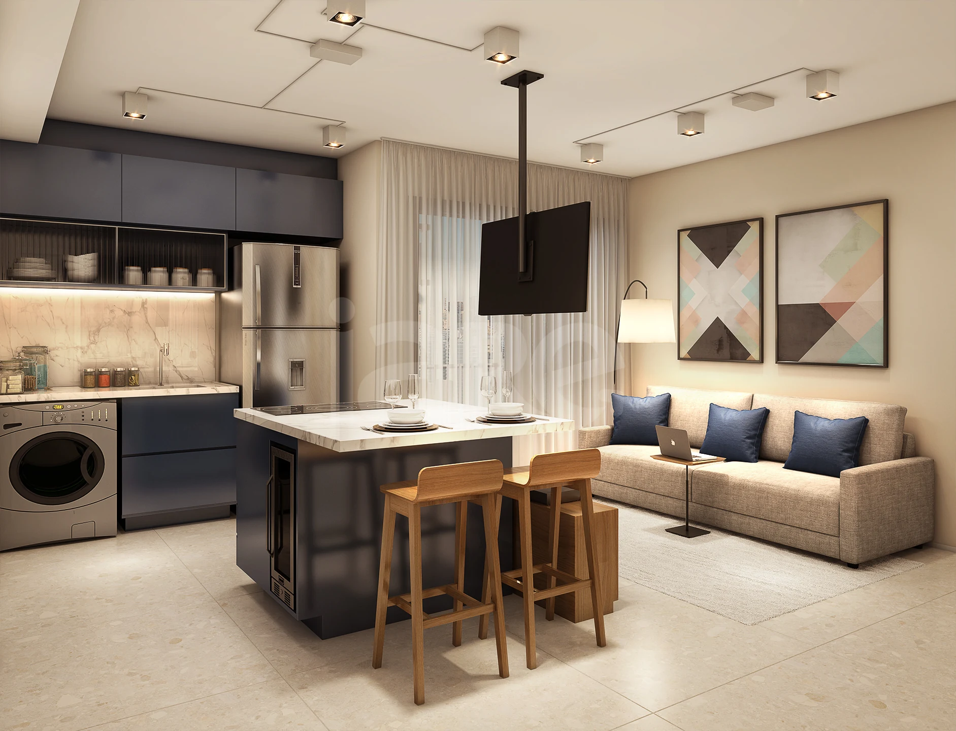 Bracon Faria Lima - Apartamento com 24,37 m², em Pinheiros — foto 5