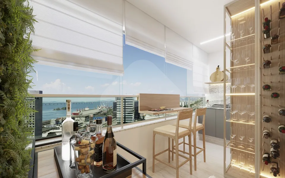 Porto Carioca - Apartamento com 46,5 m², em Santo Cristo — foto 8