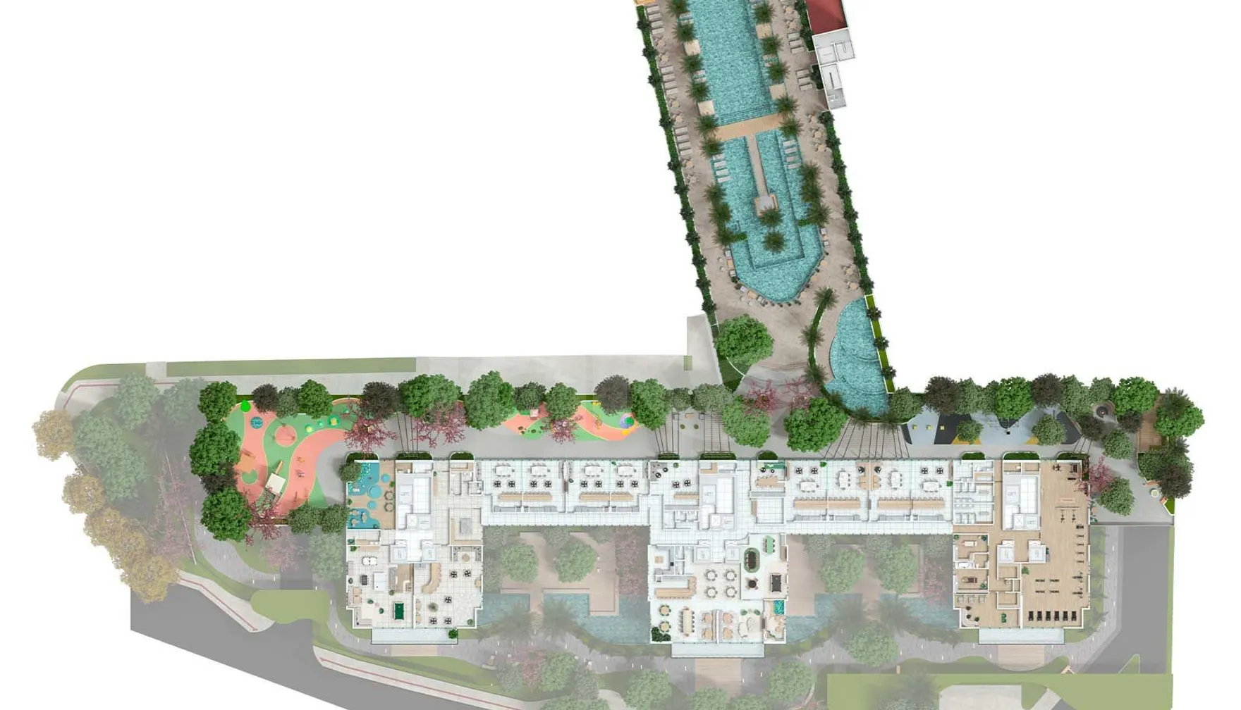 Planta — Pavimento lazer