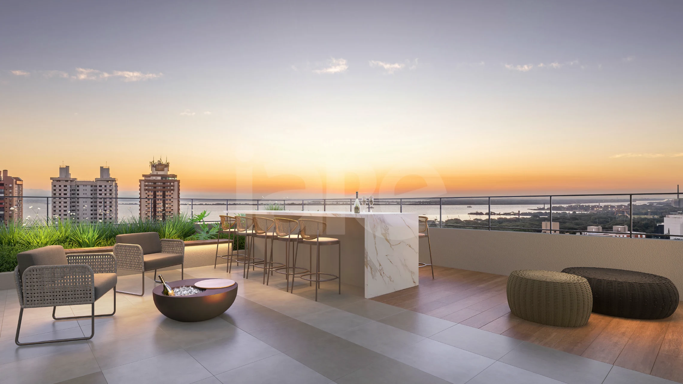 Skyline Menino Deus - Studio com 19,04 m², em Menino Deus — foto 16