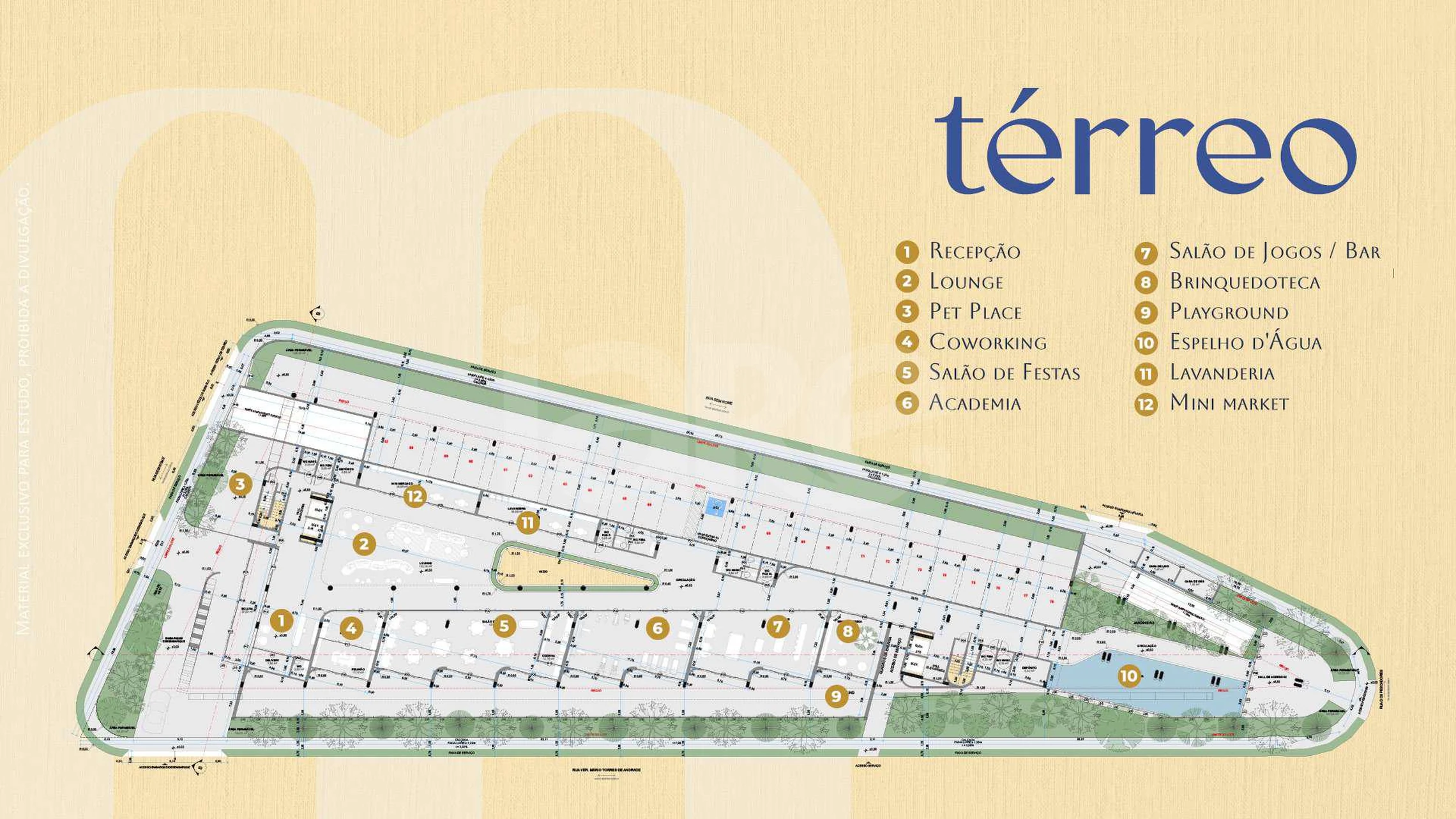Planta — Pavimento térreo