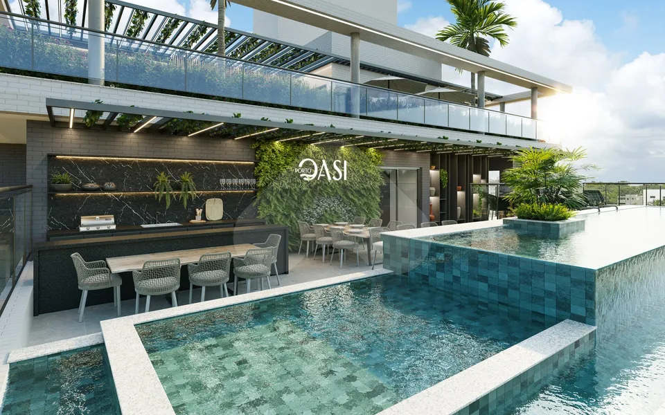 Porto Oasi - Apartamento com 51,73 m², em Aeroclube — foto 19
