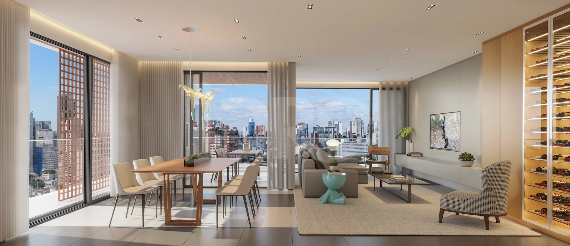 NIO - Apartamento com 214,18 m², em Bigorrilho — foto 2