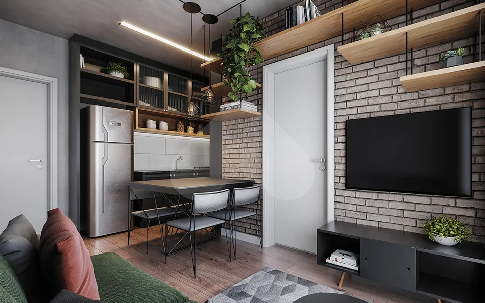 Station Bresser - Apartamento com 38 m², em Belenzinho — foto 2