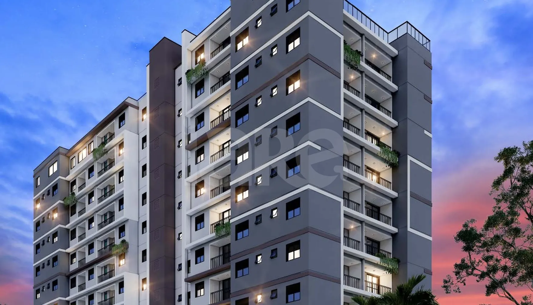Mansões Residencial - Apartamento com 34,81 m², em Parque Rural Fazenda Santa Cândida — foto 1