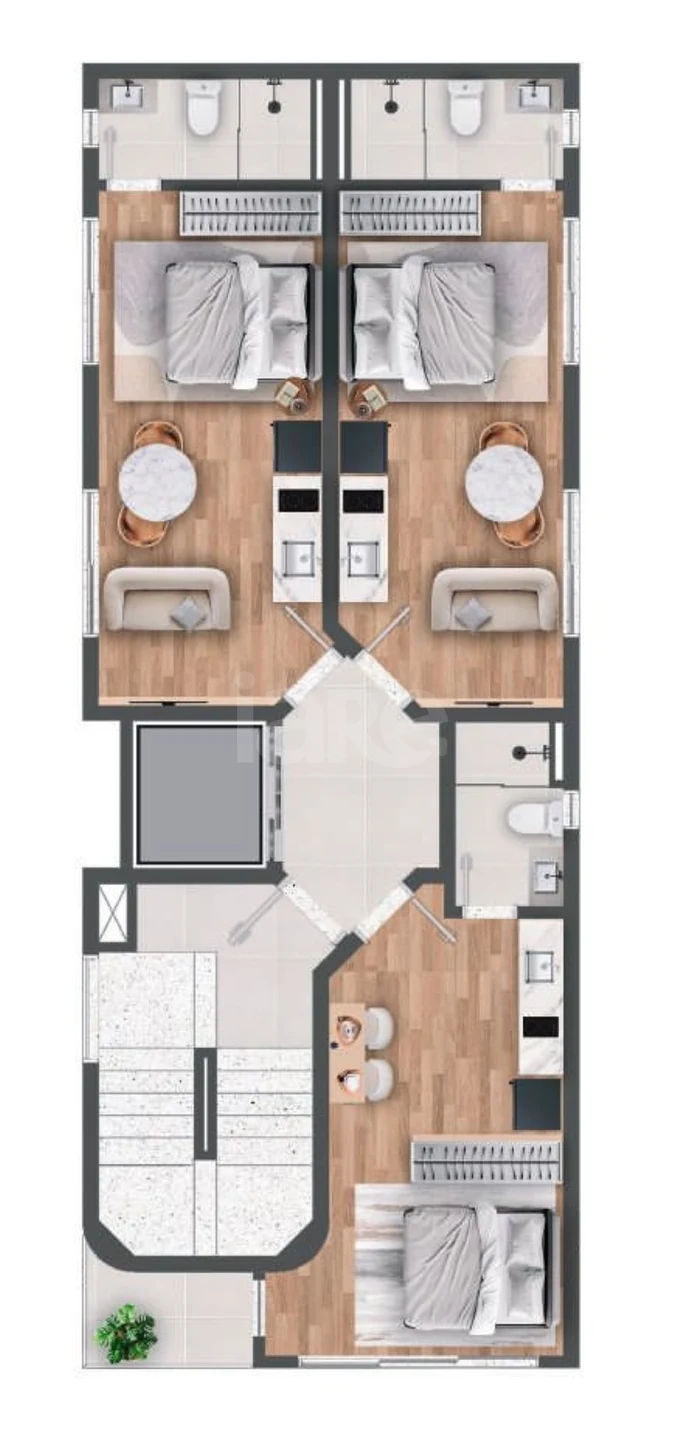 Planta — Pavimento 07 e 08