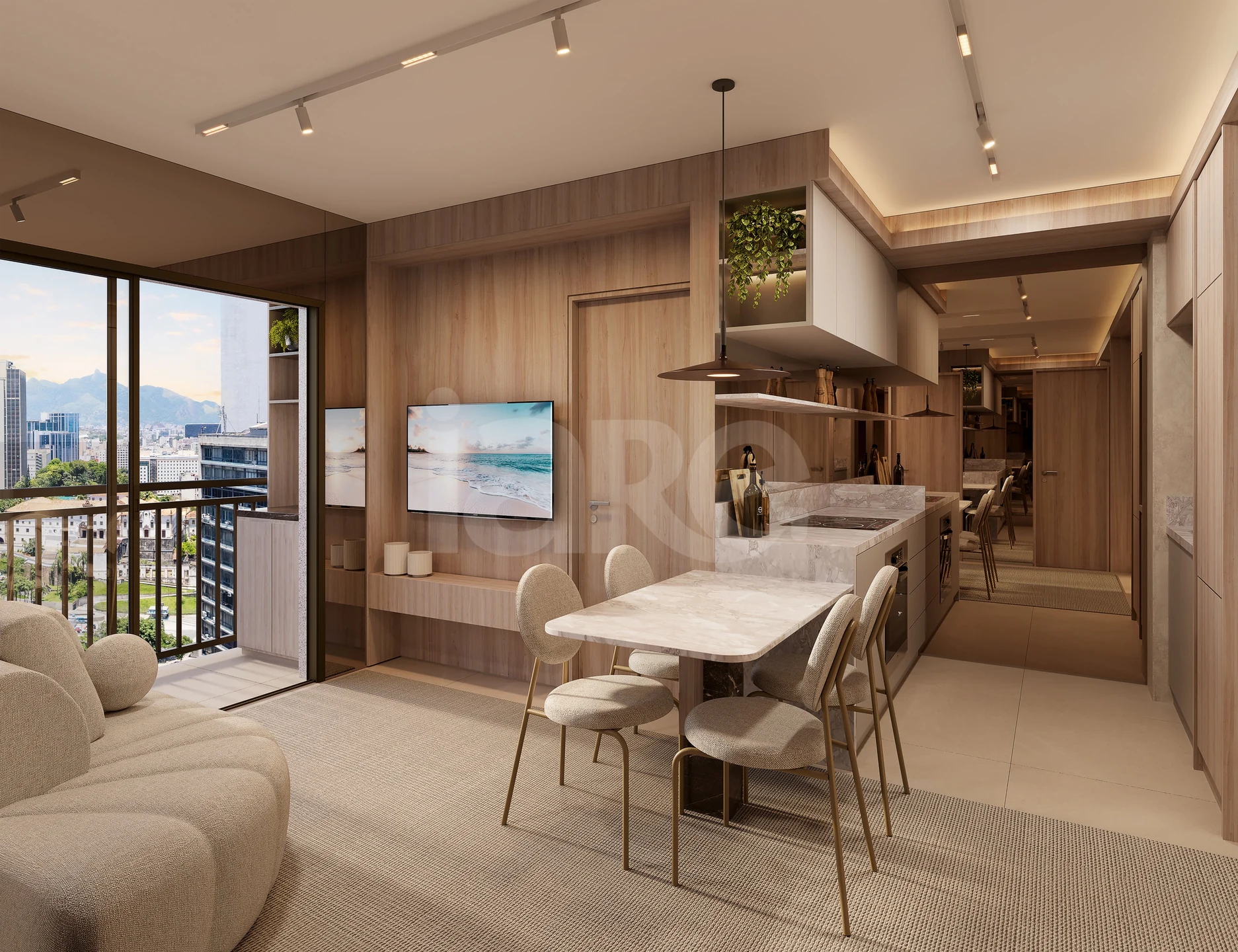 Connect Square - Studio com 24 m², em Centro — foto 3