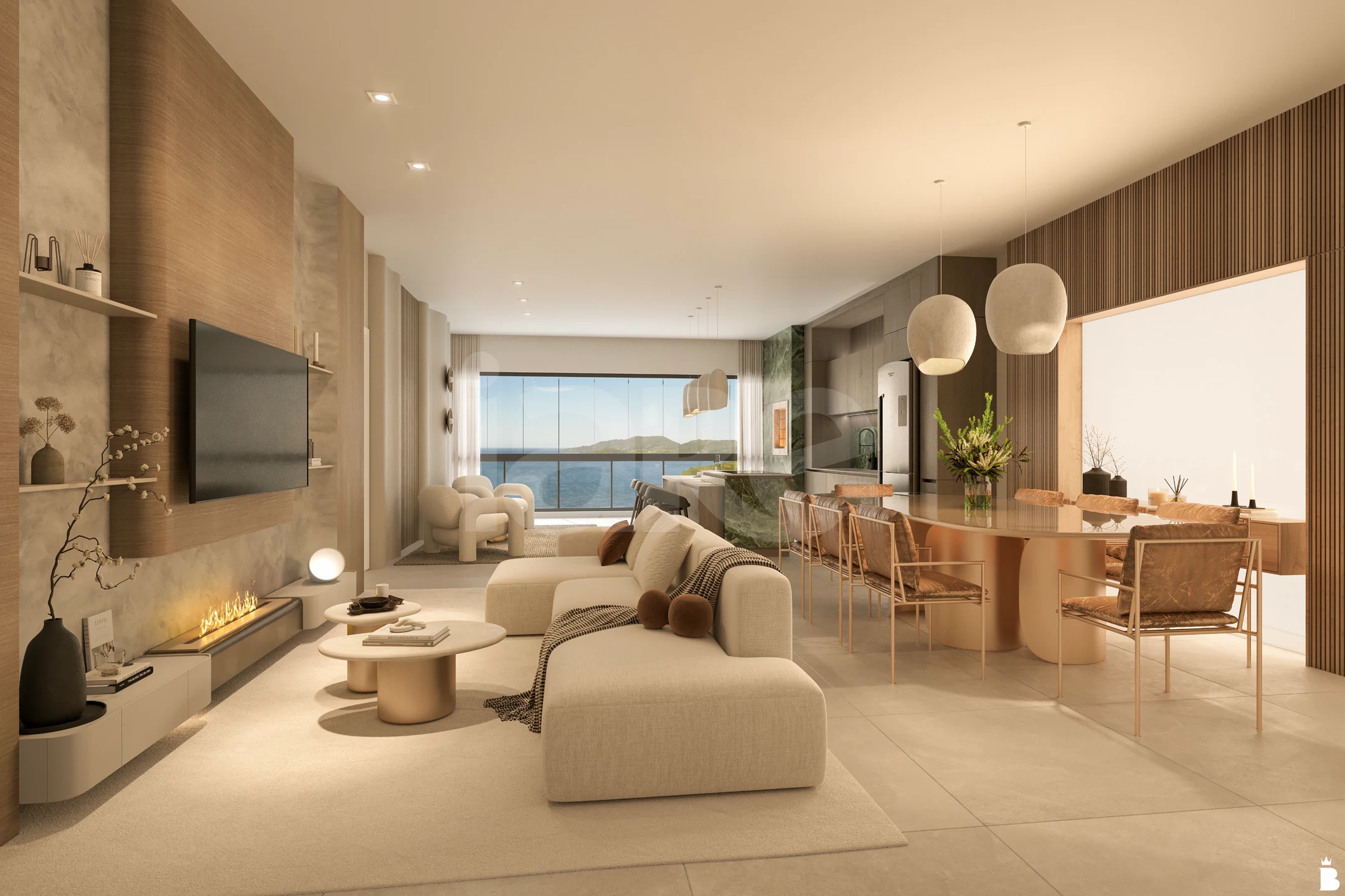 Grand Rooftop - Apartamento com 130 m², em Perequê — foto 2