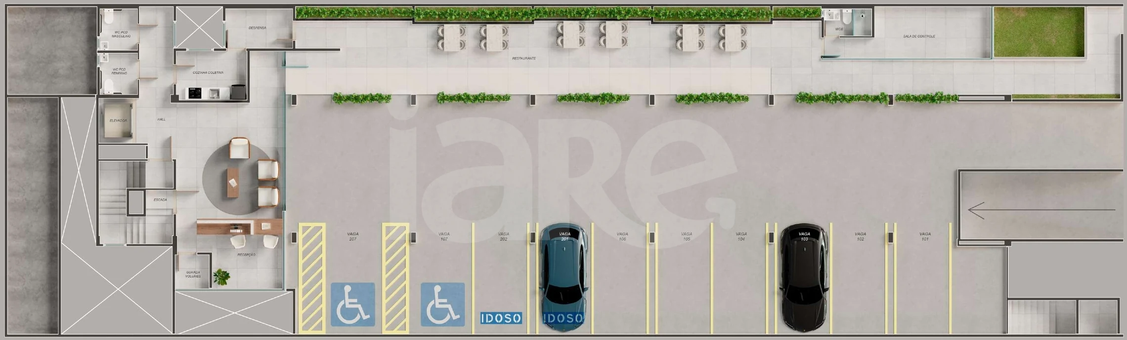 Planta — Pavimento térreo
