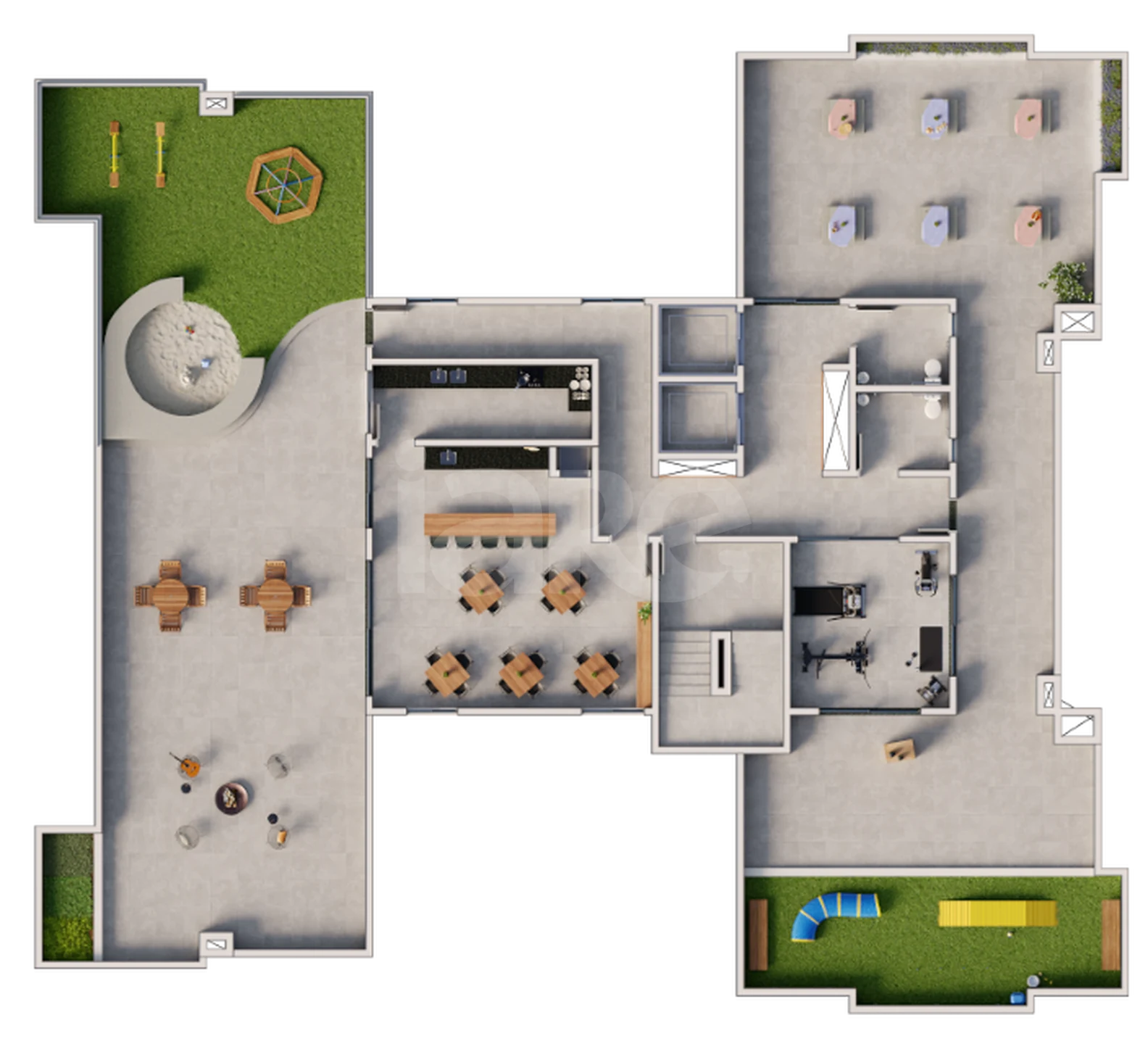 Planta — Pavimento rooftop