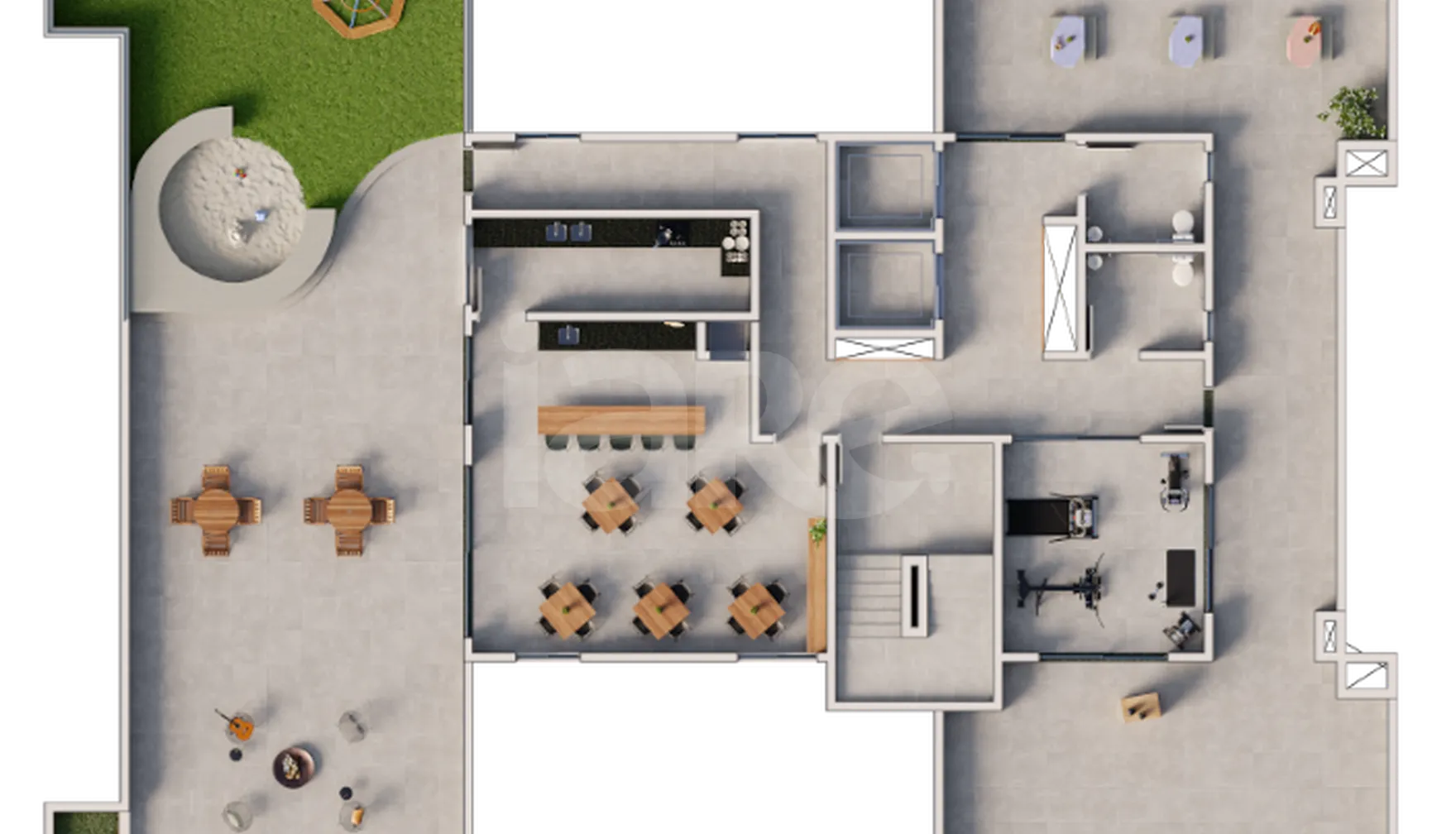 Planta — Pavimento rooftop