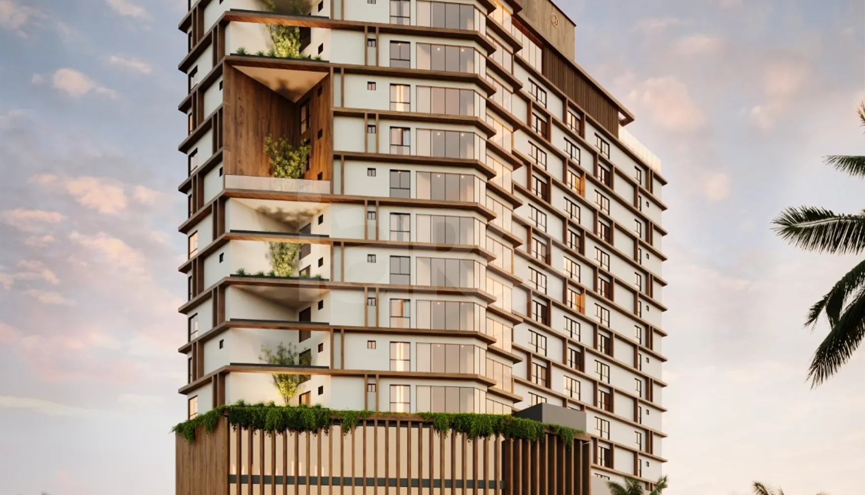 Atlantia Ocean View Home Boutique - Apartamento com 59,49 m², em Perequê — foto 3